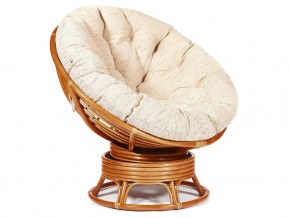 Кресло-качалка Papasan w 23/01 B с подушкой Cognac, ткань Старт в Трёхгорном - tryohgornyj.магазин96.com | фото