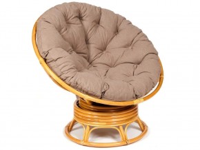 Кресло-качалка Papasan w 23/01 B с подушкой Honey, экошерсть Коричневый в Трёхгорном - tryohgornyj.магазин96.com | фото