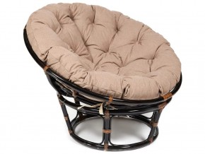 Кресло Papasan 23/01 W с подушкой Antique brown, экошерсть Коричневый в Трёхгорном - tryohgornyj.магазин96.com | фото