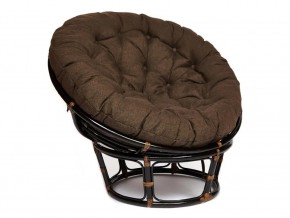 Кресло Papasan 23/01 W с подушкой Antique brown, ткань Коричневый в Трёхгорном - tryohgornyj.магазин96.com | фото