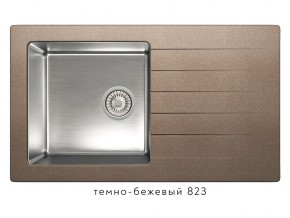 Мойка комбинированная Tolero twist TTS-860 Темно-бежевый 82 в Трёхгорном - tryohgornyj.магазин96.com | фото