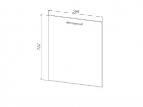 П 60 Комплект для посудомоечной машины 600 мм (цоколь + фасад) ЛДСП в Трёхгорном - tryohgornyj.магазин96.com | фото