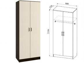 Шкаф 2 двери Ронда ШКР800.1 венге/дуб белфорт в Трёхгорном - tryohgornyj.магазин96.com | фото